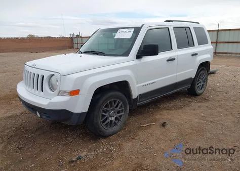 2016 Jeep Patriot Sport из США, поврежденный, VIN 1C4NJPBA8GD732560